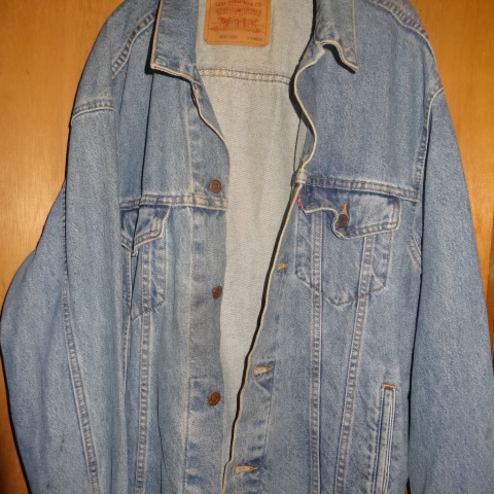 Men's Vintage Levis Jean Jacket Size X-Large